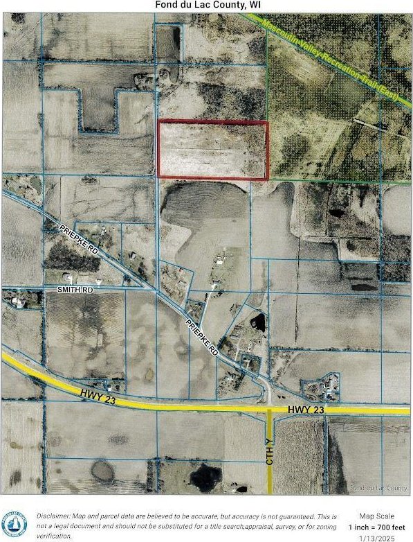 Priepke Rd, Eldorado WI, 54932 land for sale