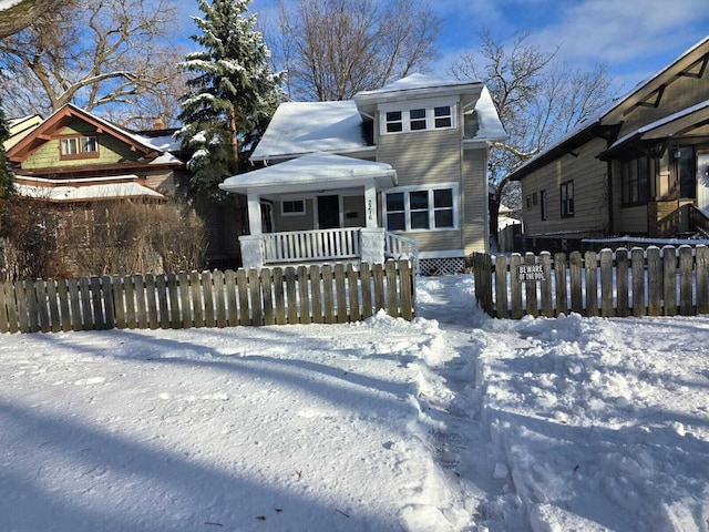 view of front of house