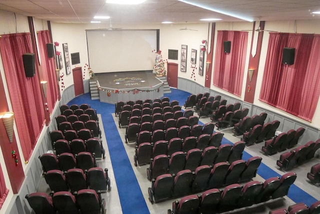 view of cinema room