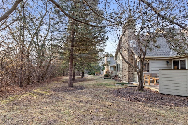 view of yard featuring a patio area