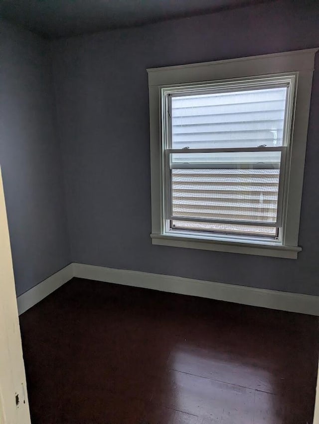 spare room featuring a wealth of natural light