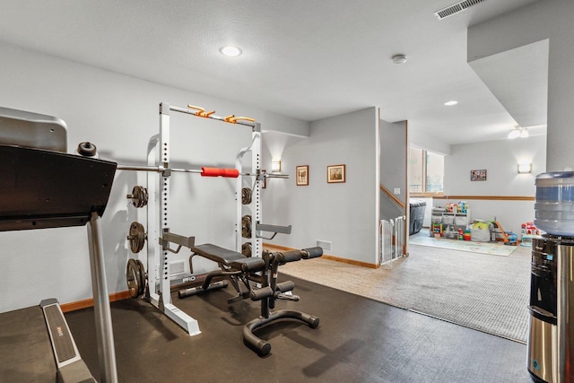 view of exercise room