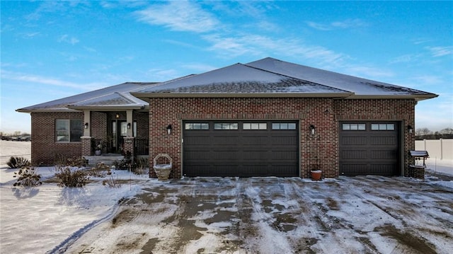 51025 Ridge View Rd, Osseo, WI 54758 - view of front of home with a garage