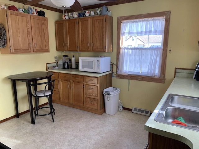 kitchen featuring sink