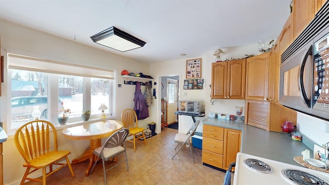 kitchen with electric stove