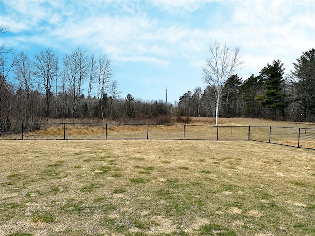 10004 Aspen Ln, Hayward, WI 54843 - view of yard with a view of trees