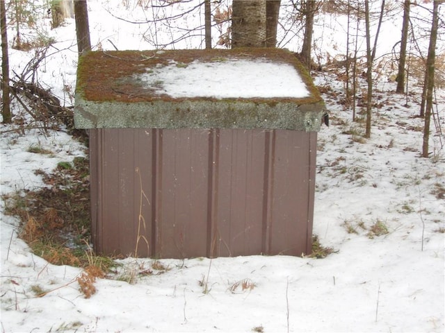 88270 County Highway F, Butternut, WI 54514 - view of snow covered structure