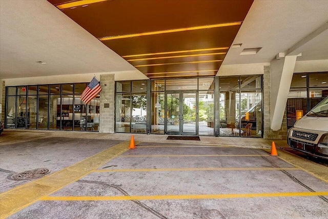 view of community lobby