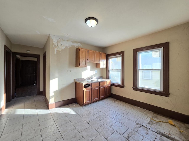 kitchen with sink