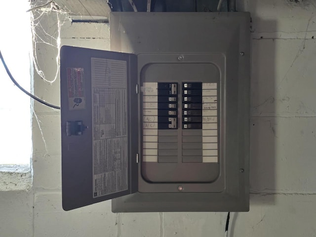 utilities with electric panel