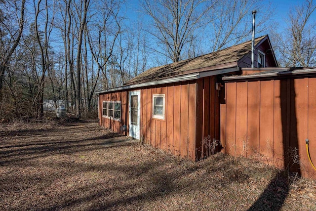 view of property exterior