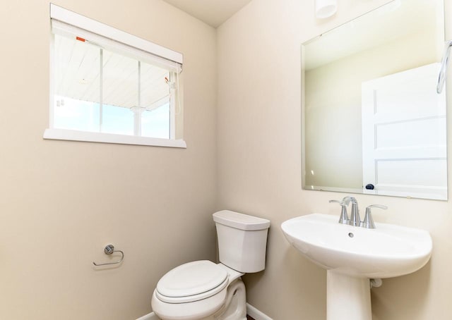 bathroom with toilet