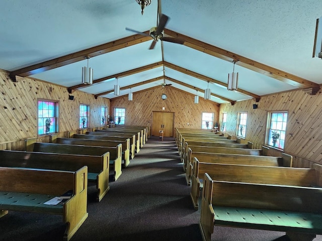 view of horse barn