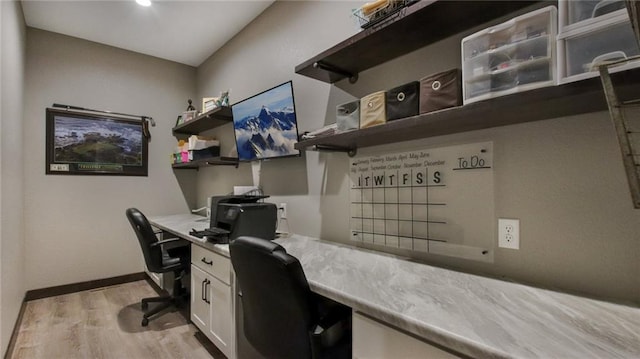 E5695 510th Ave, Menomonie, WI 54751 - office space featuring light hardwood / wood-style floors