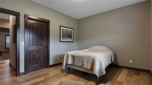 E5695 510th Ave, Menomonie, WI 54751 - bedroom featuring light hardwood / wood-style flooring