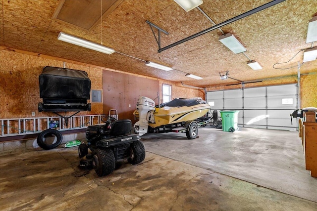 N4621 Lake Dr, Hustisford, WI 53034 - view of garage