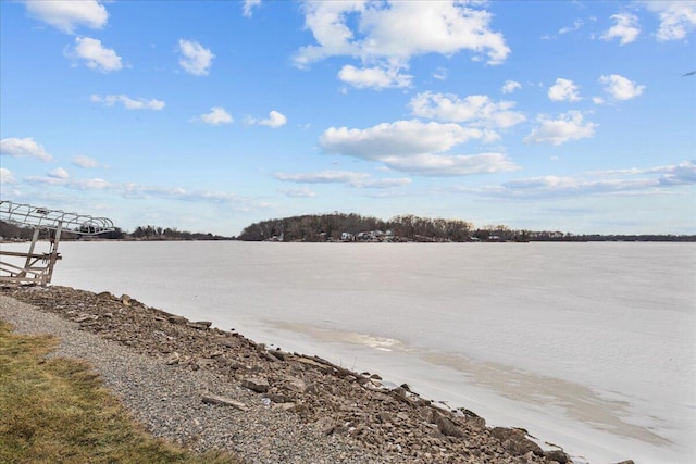 N4621 Lake Dr, Hustisford, WI 53034 - view of water feature