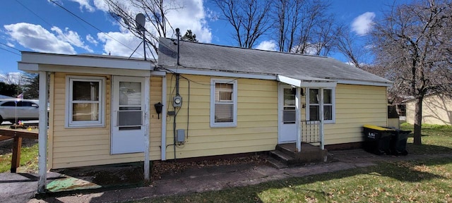 view of rear view of house