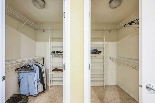 view of spacious closet