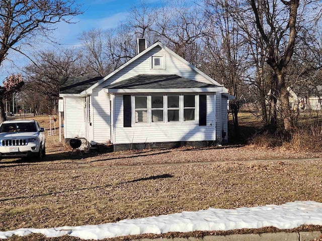 view of side of home