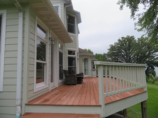 view of deck