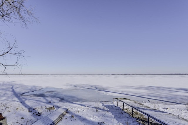 property view of water