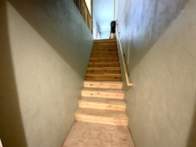 view of stairs