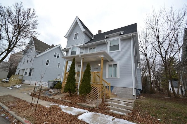 view of front of house