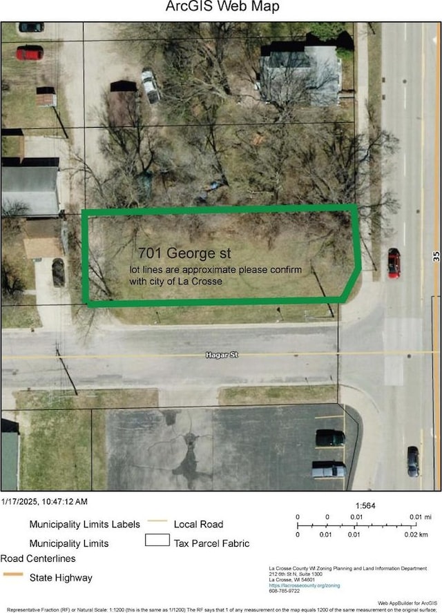 701 George St, La Crosse WI, 54603 land for sale