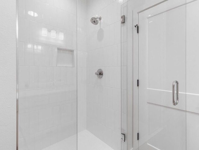 bathroom with walk in shower