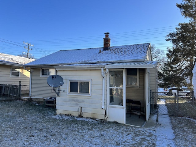 view of back of house