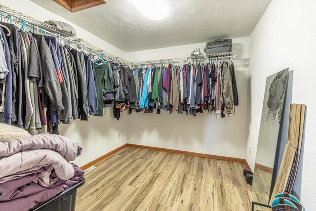 8325 S Avon Store Rd, Brodhead, WI 53520 - spacious closet featuring wood finished floors