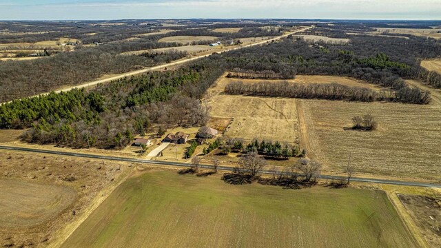 8325 S Avon Store Rd, Brodhead, WI 53520 - drone / aerial view with a rural view