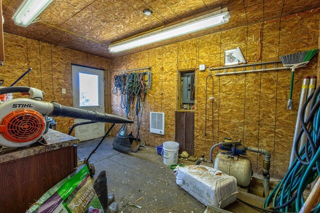 8325 S Avon Store Rd, Brodhead, WI 53520 - misc room featuring electric panel and visible vents