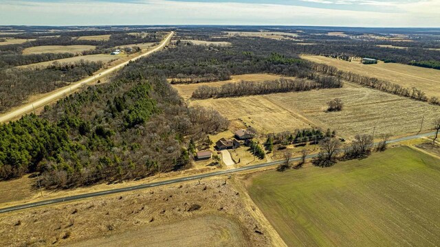 8325 S Avon Store Rd, Brodhead, WI 53520 - aerial view featuring a rural view