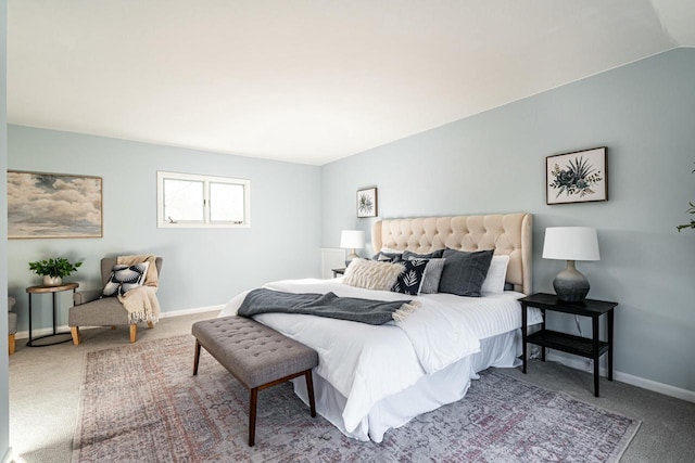 bedroom featuring carpet flooring