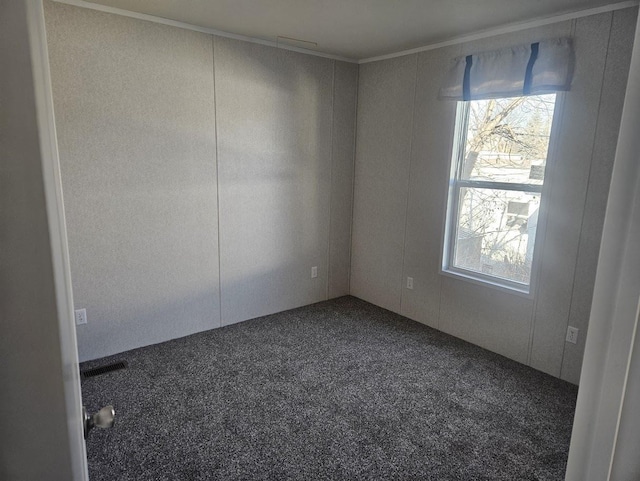 carpeted spare room with a healthy amount of sunlight