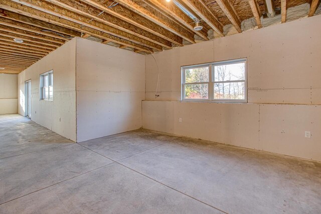 663 Carlyle Dr, Belmont, WI 53510 - basement with a wealth of natural light