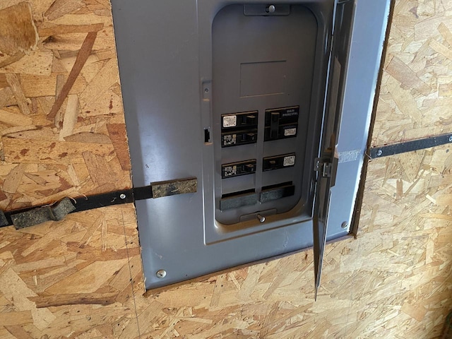 utilities with electric panel