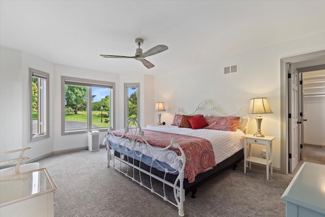N84W36411 Riverwood Ln, Oconomowoc, WI 53066 - carpeted bedroom featuring ceiling fan