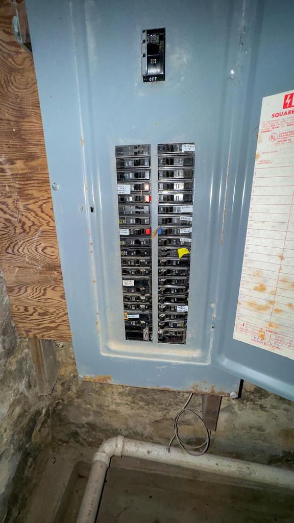 utilities with electric panel