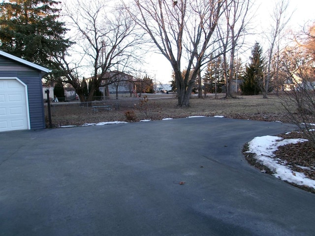 view of road