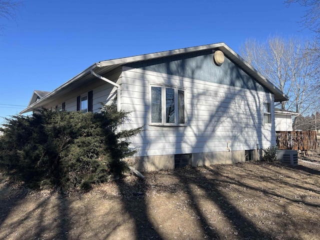 view of property exterior