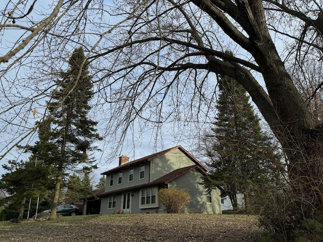 view of property exterior