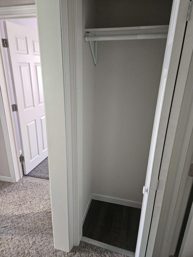 view of closet