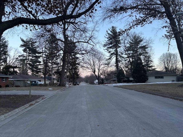 view of street