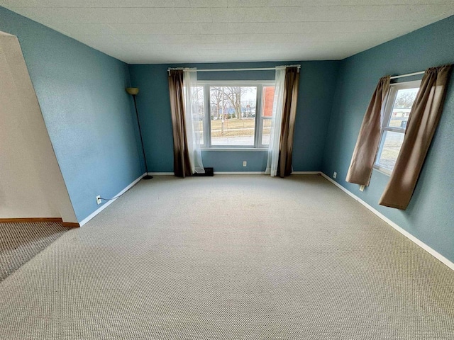 empty room with carpet floors