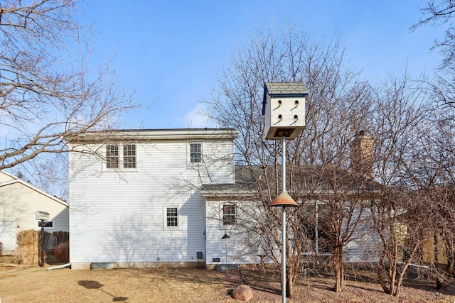 view of rear view of house