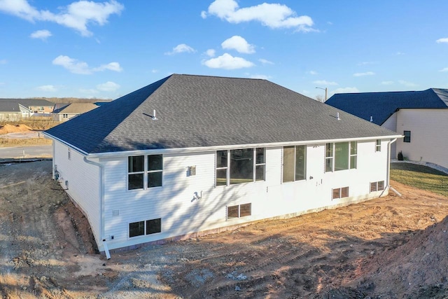 view of back of property