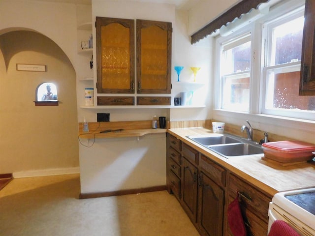 kitchen with sink